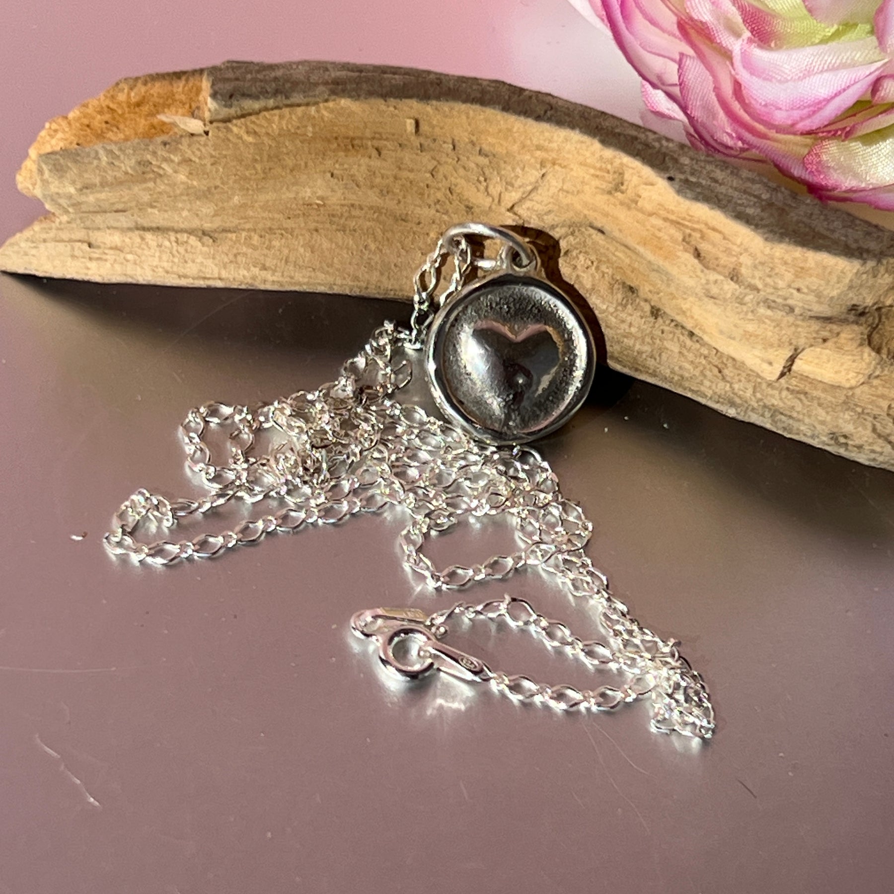 “My Silver Heart” Pendant & chain