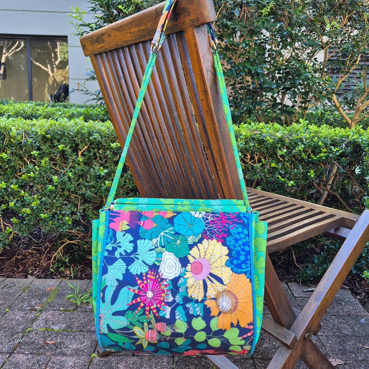 Large Knitting Project Bag – Convertible Tote