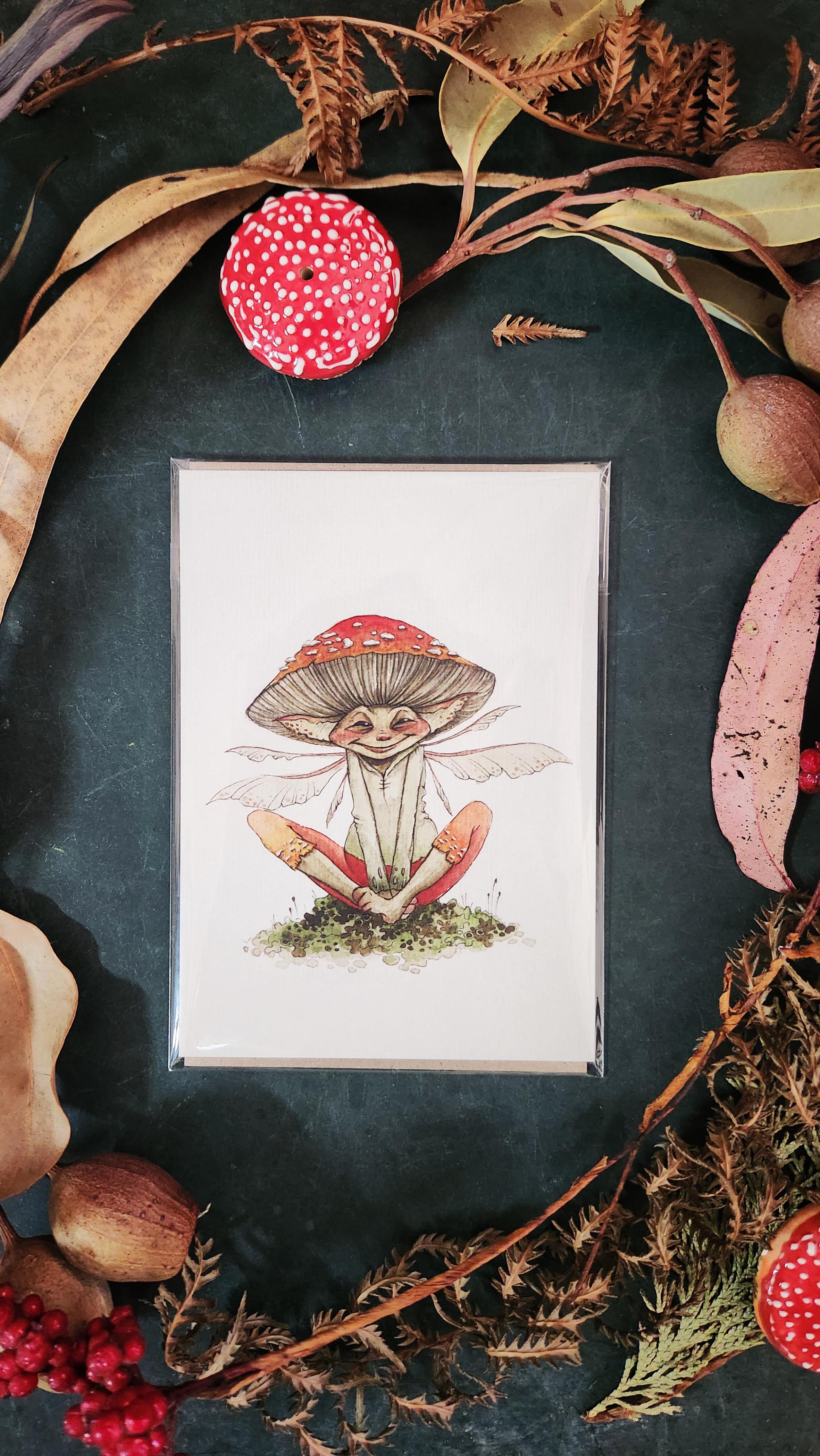 A6 Mini Art Print - Fly Arabic Elf