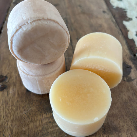 Pomegranate Rose Shampoo & Conditioner Duo | Handmade Solid Hair Care