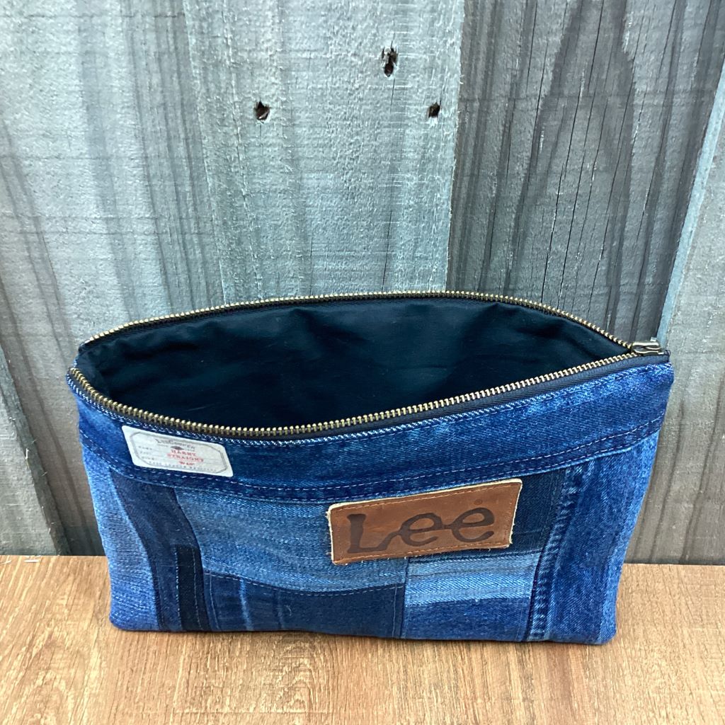 Handmade Upcycled Denim Pencil Case – Lee Tag