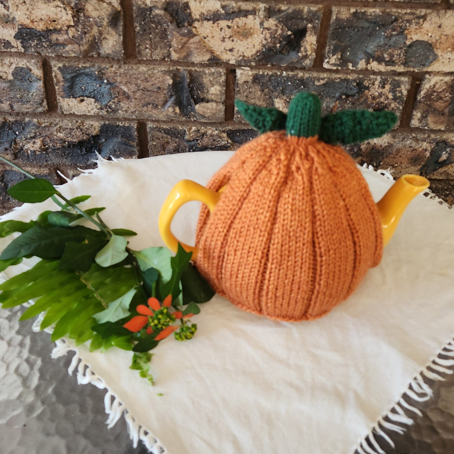 Tea Cosy - Pumpkin Design