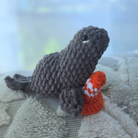 Crocheted Seal