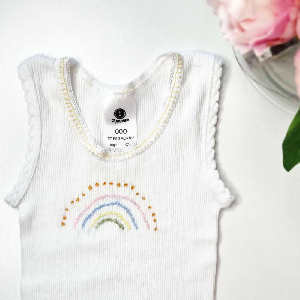 Baby-singlet-rainbow