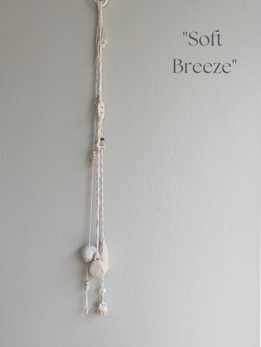 Ceramic Hanging Bells – Wind Chimes for Calm, Natural Homes