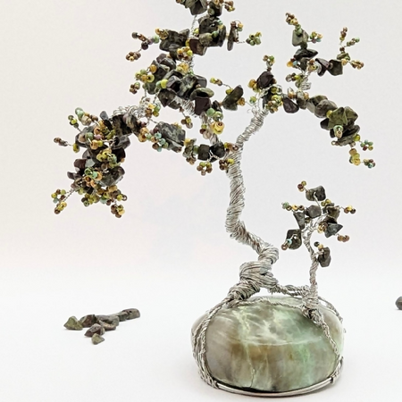 Gemstone tree | moonstone | jasper | new mother gift | baby shower gift