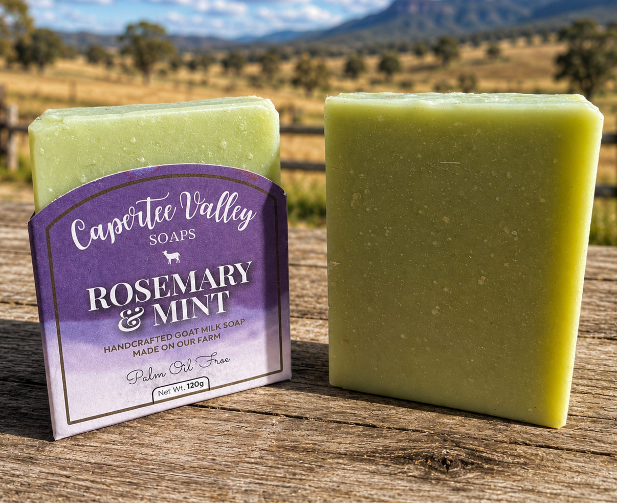 Rosemary & Mint Goat Milk Soap
