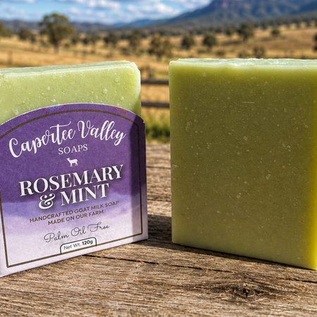 Rosemary & Mint Goat Milk Soap