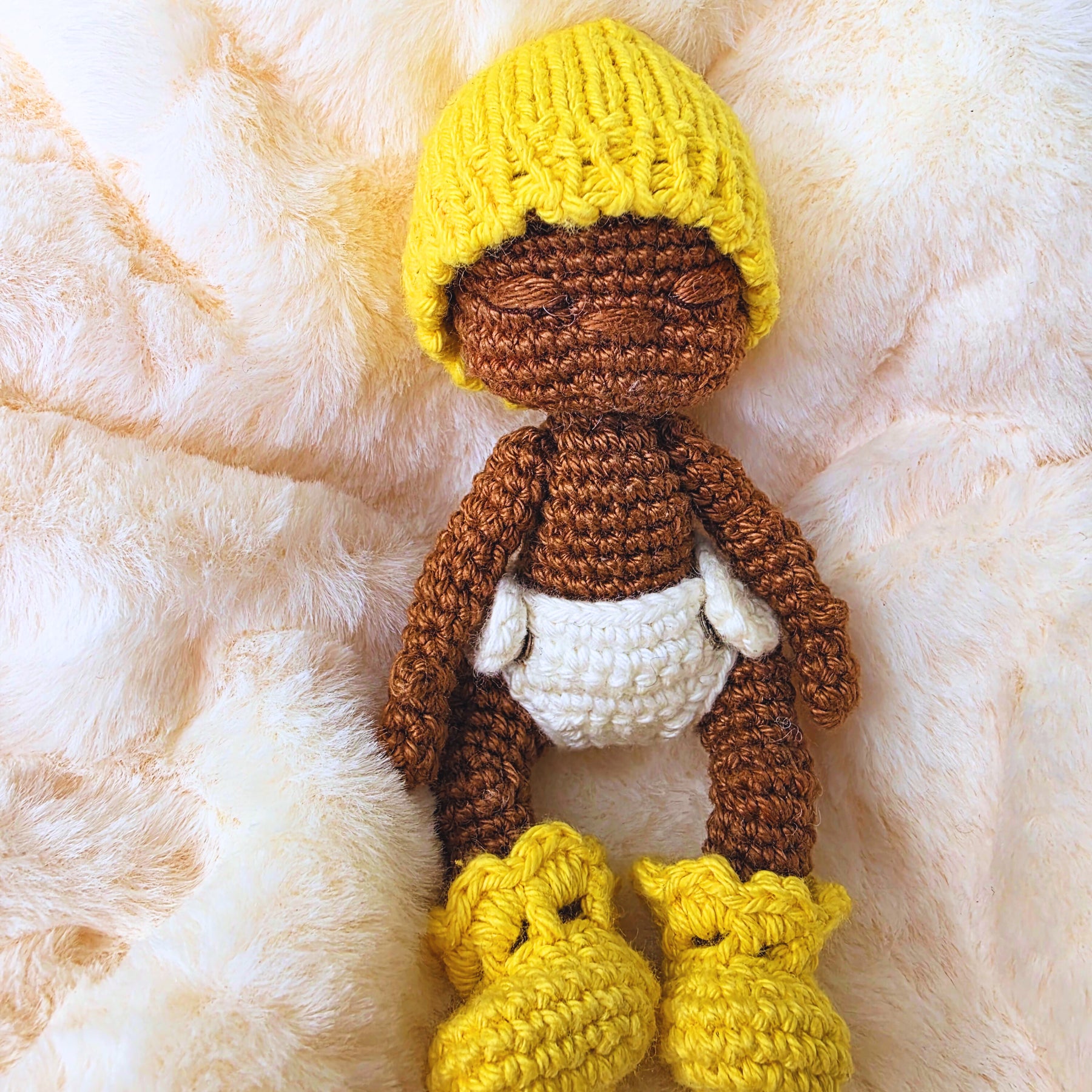 Tiny sleeping baby