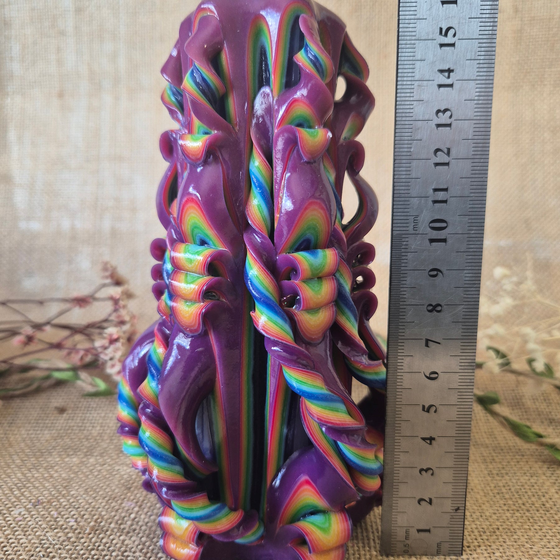 Multi Colour Purple 17cm