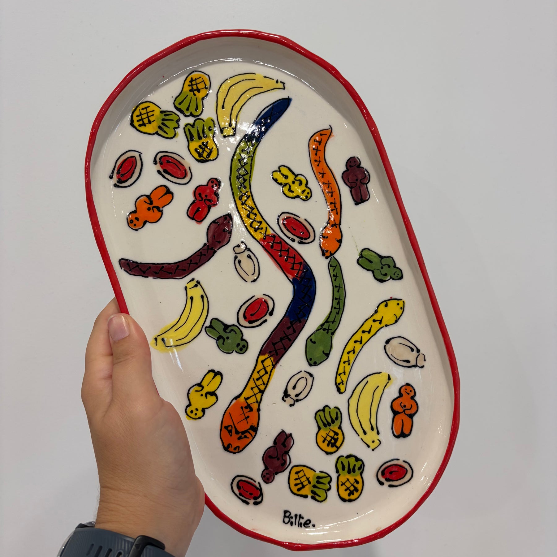 Classic Lolly Platters - snakes, jelly babies, pineapples!