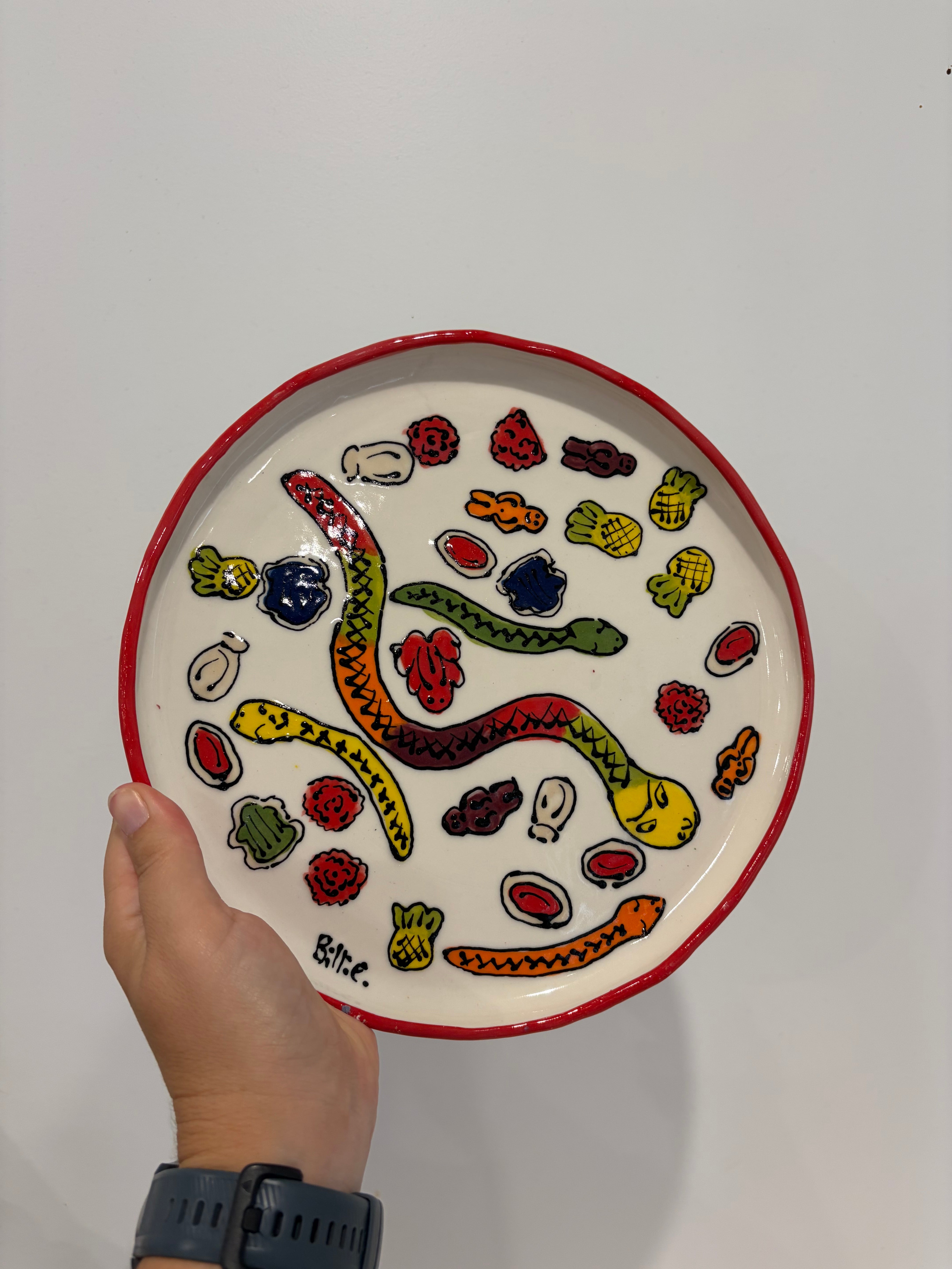 Classic Lolly Platters - snakes, jelly babies, pineapples!