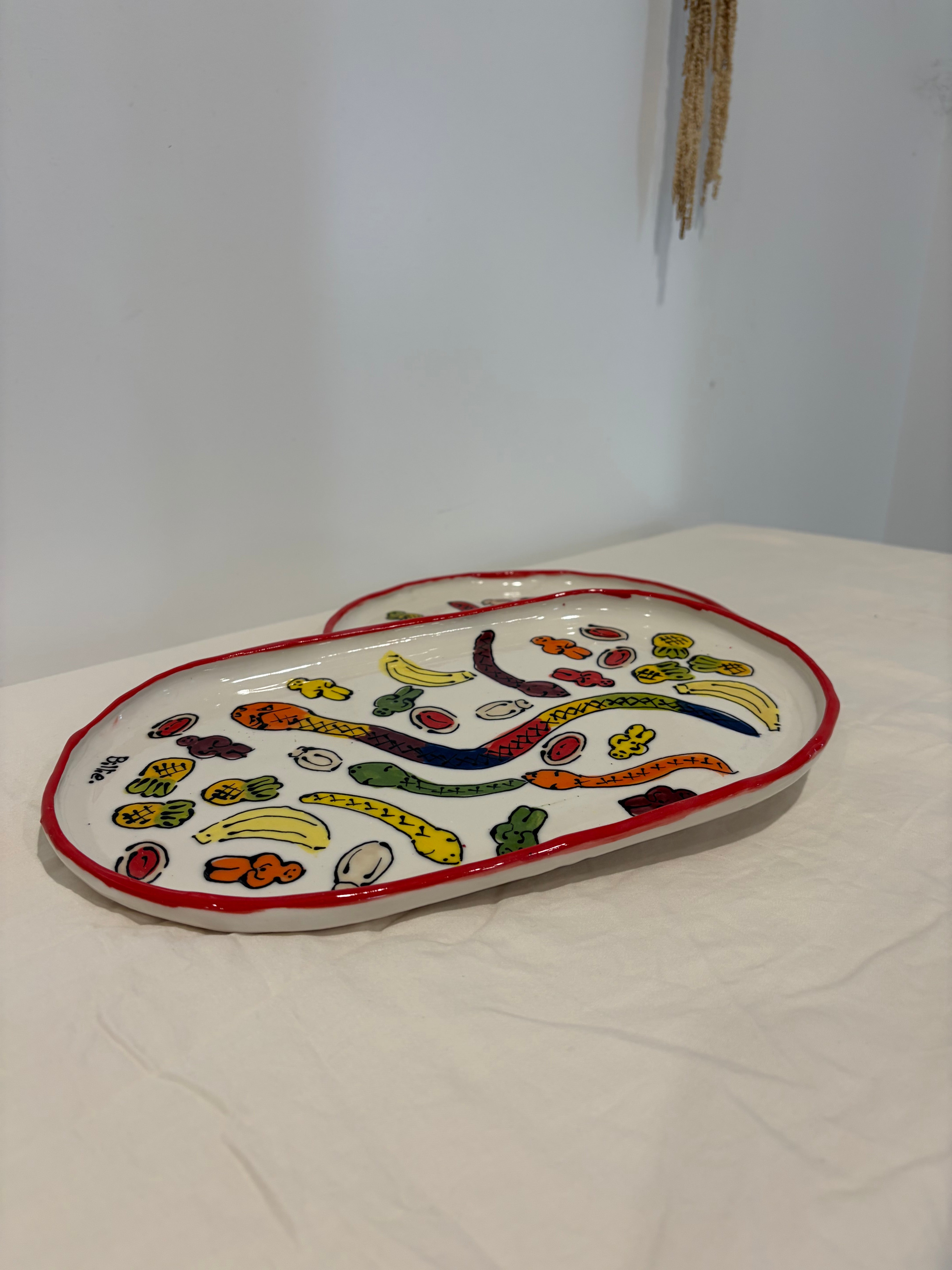 Classic Lolly Platters - snakes, jelly babies, pineapples!