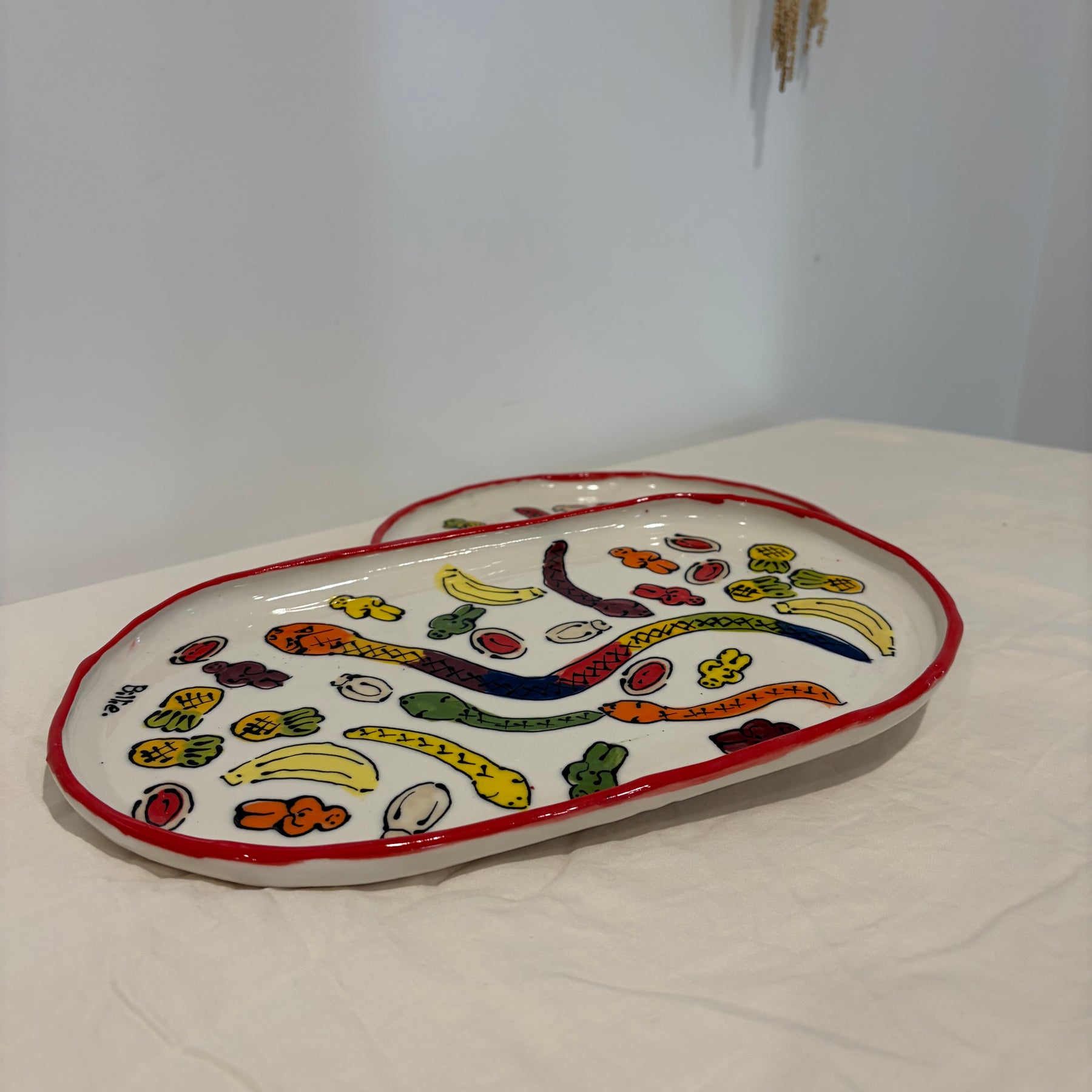 Classic Lolly Platters - snakes, jelly babies, pineapples!