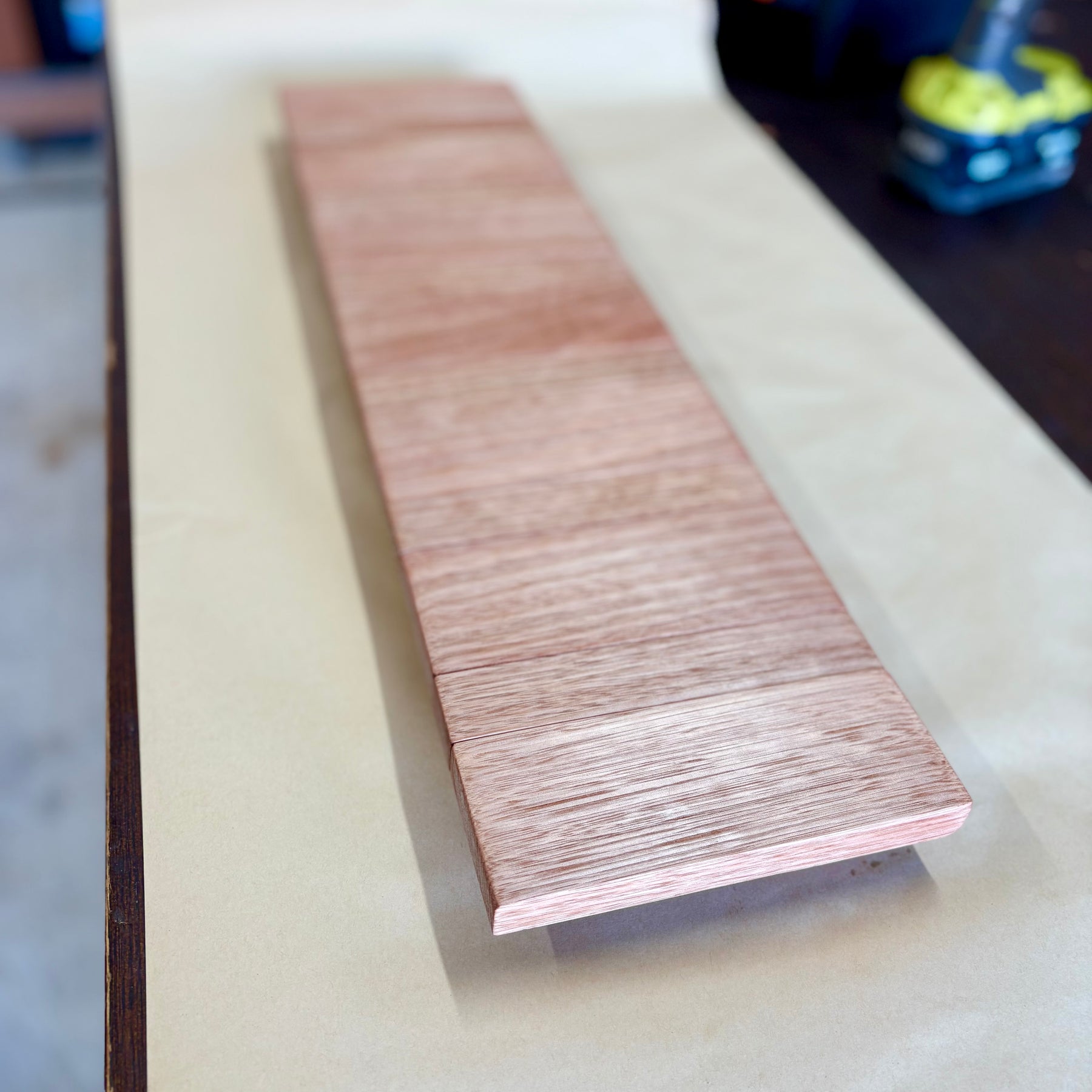 No.4 Tasmanian oak Horizon line coatrack