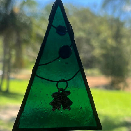 Christmas Tree Decoration Stained Glass