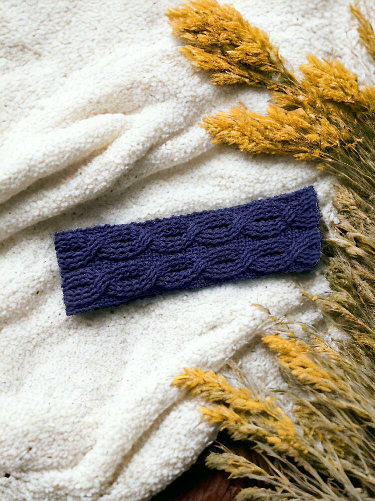 Crochet Messy Hair Headband
