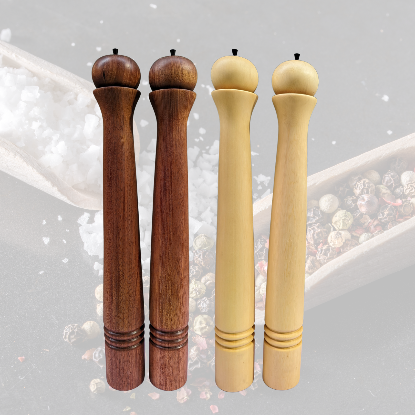 Jumbo Pepper Mill - Made in Australia - Tasmanian Timbers