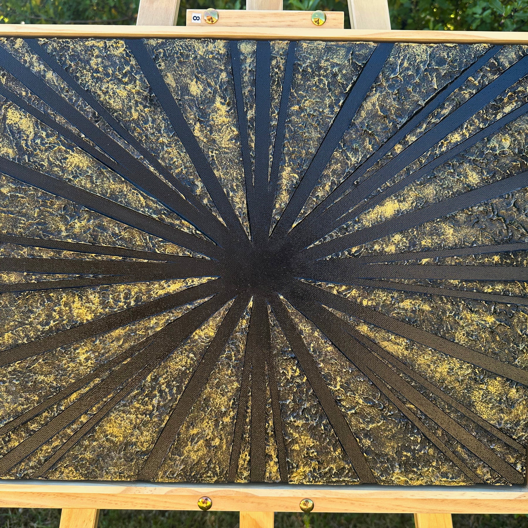 Golden Sun– Textured Artwork
