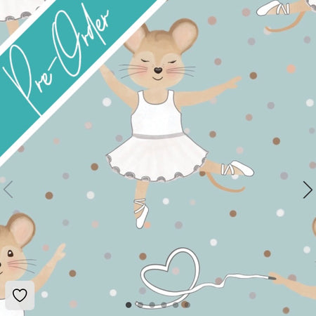 PRE-ORDER Water-resistant wet bags - Betsy Ballerina (Toto and Dotty Designs)