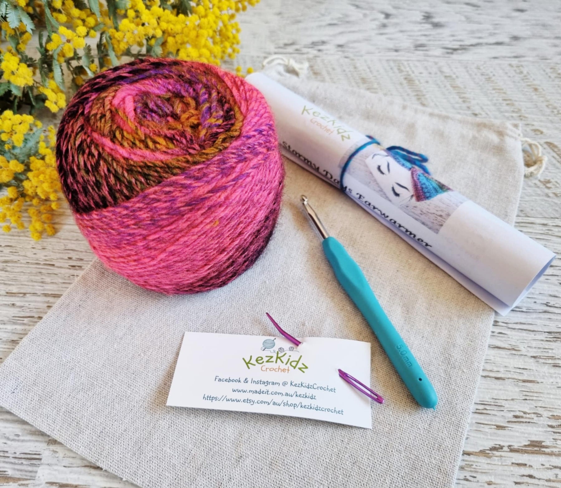 DIY Crochet Earwarmer Kit