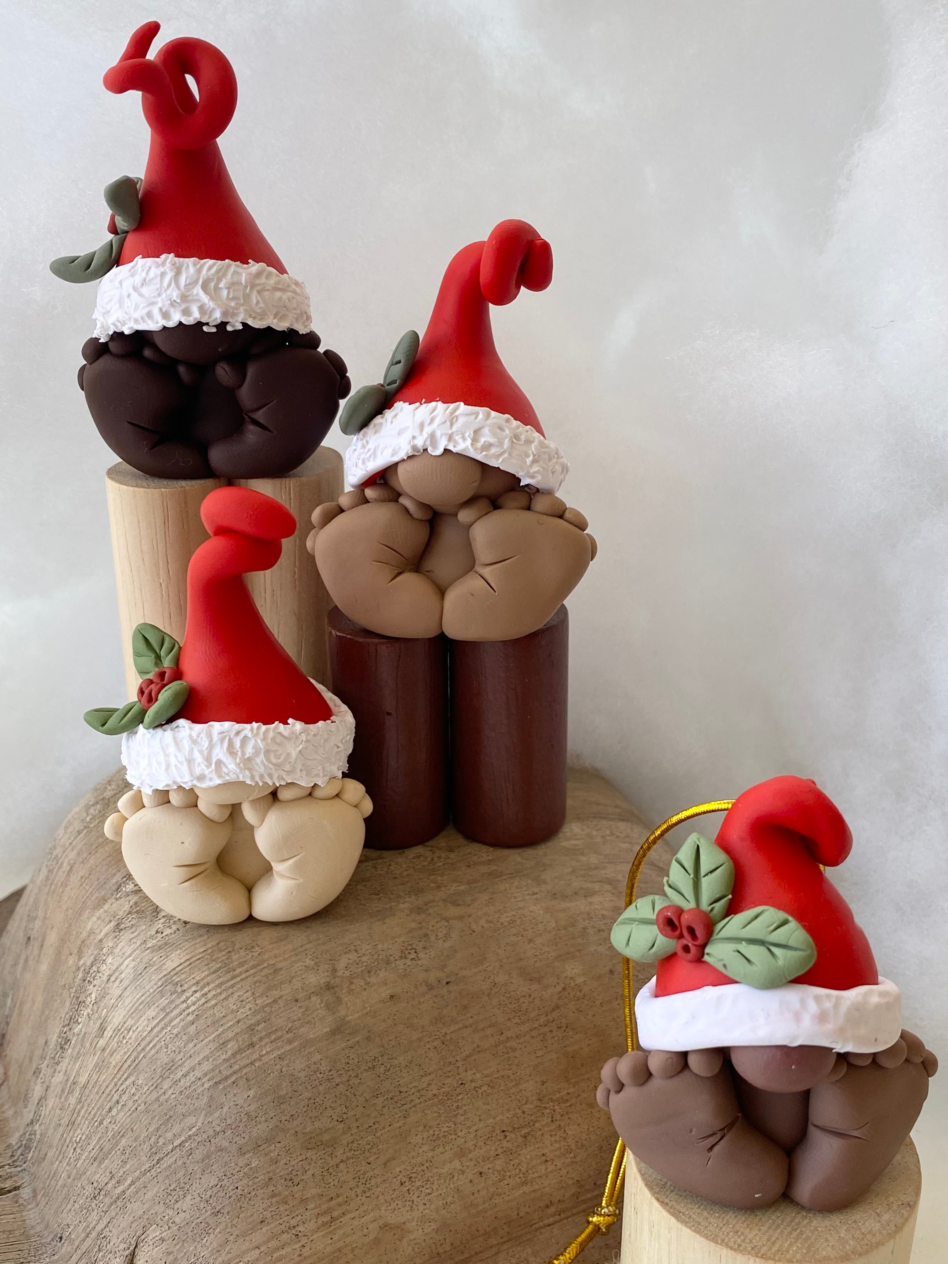 Baby Gnome – Handcrafted ornament or Desk Friend