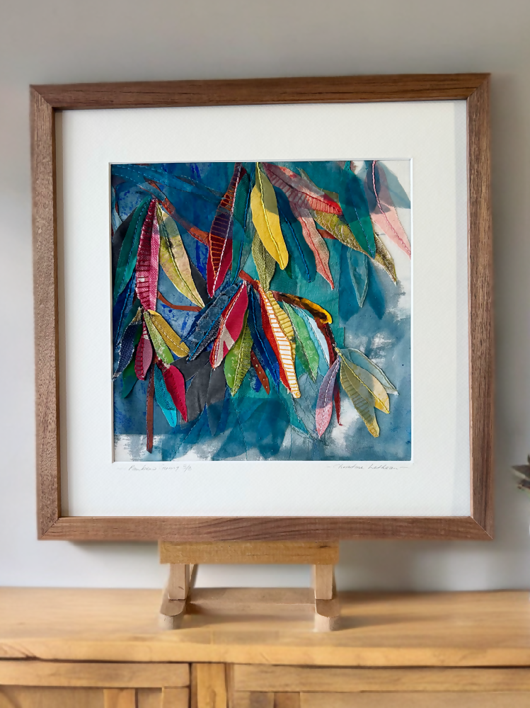 Framed Textile Artwork