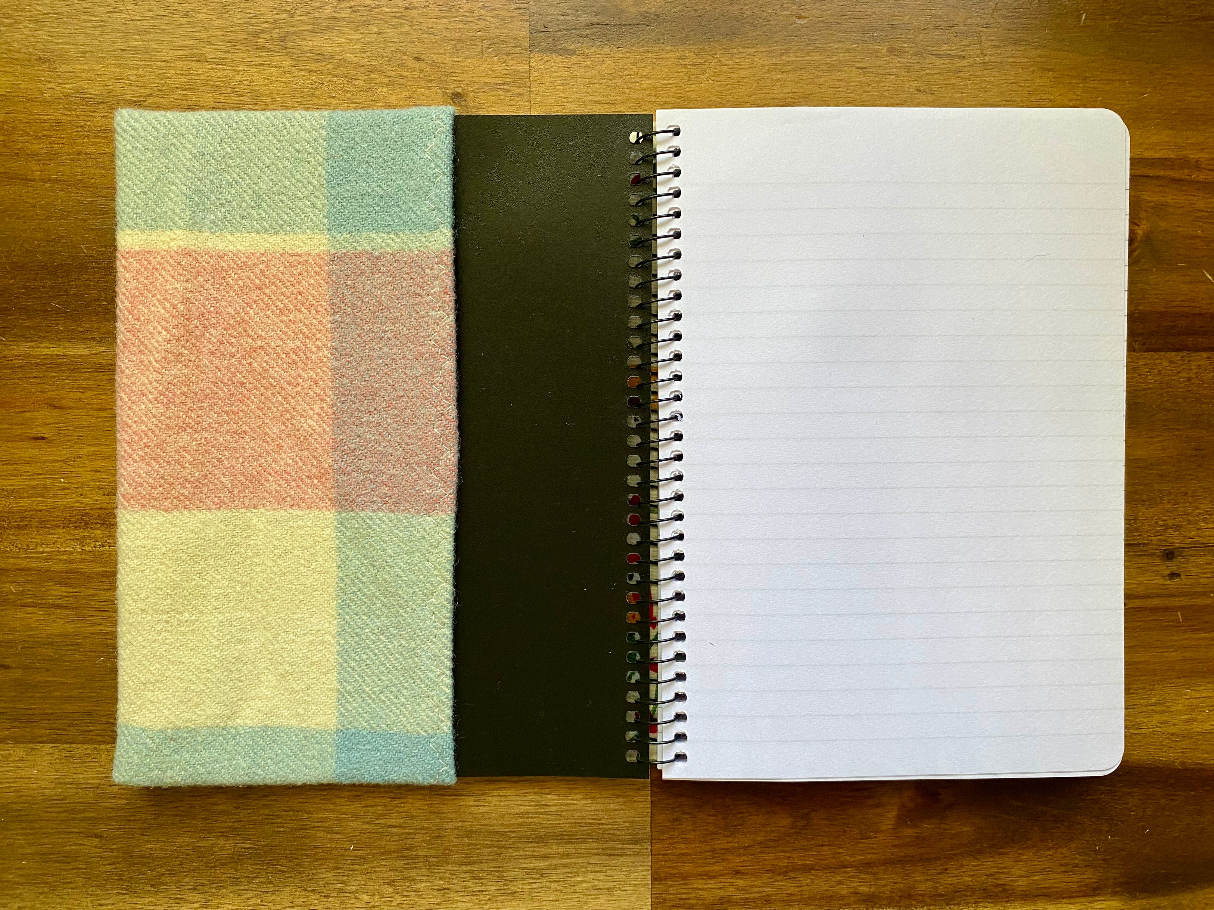 A5 Upcycled Notebook Kombi - Multi