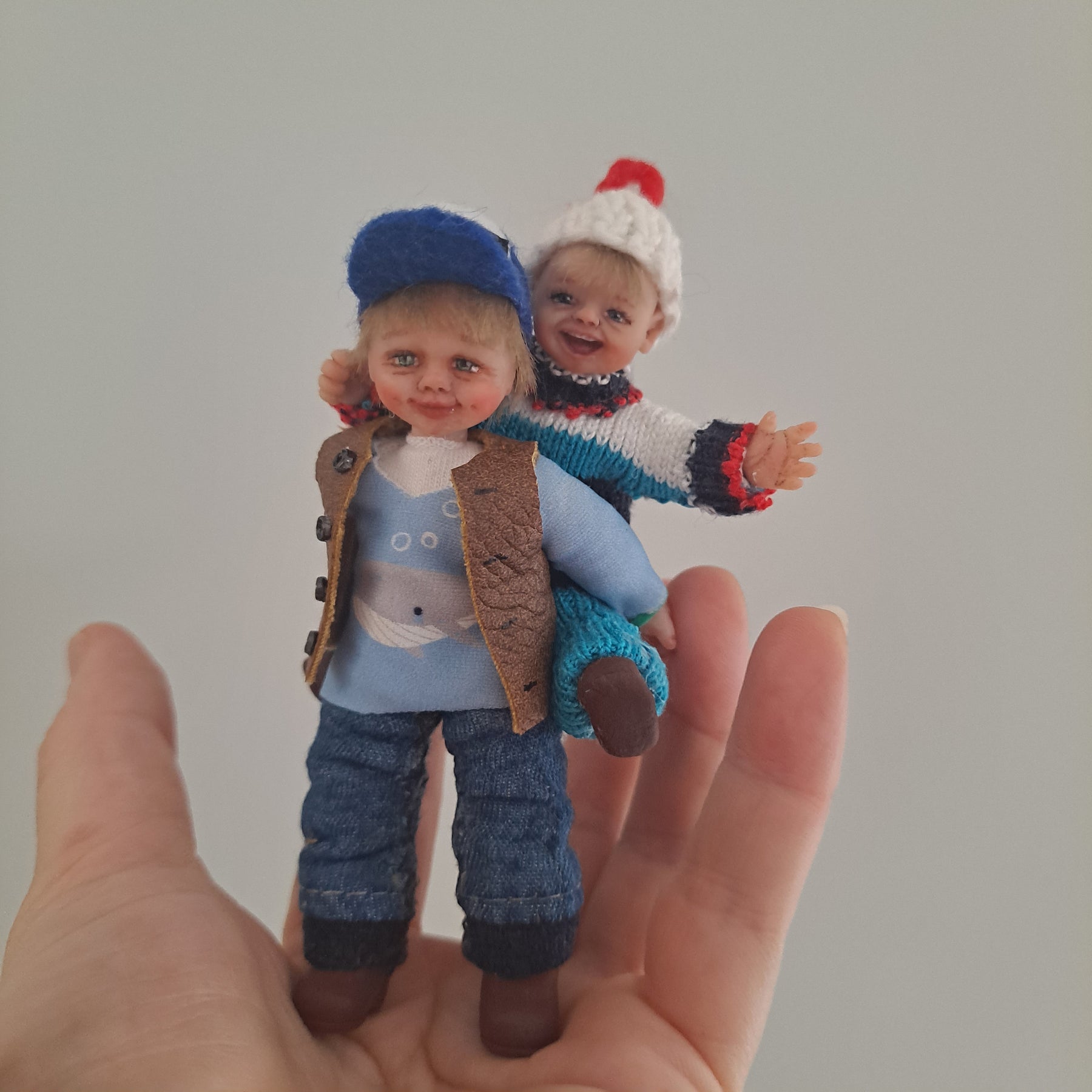 1:12 OOAK Doll miniature/ Brothers