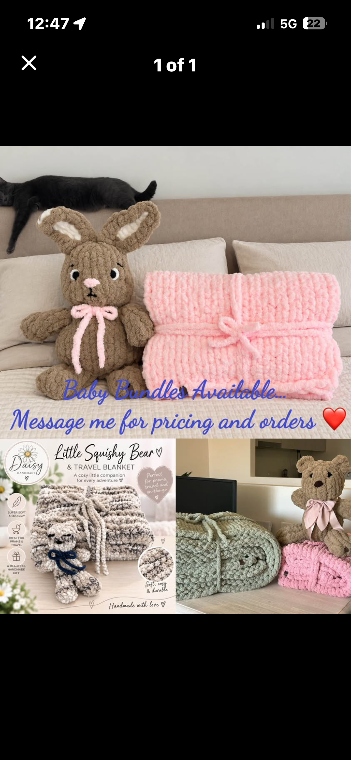 Custom Blankets & Toys