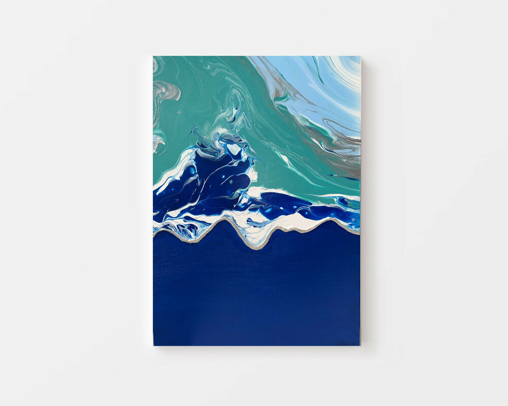 Ride the Wave Canvas Mockup