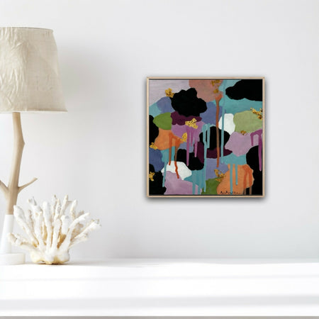 Original acrylic painting 'The Rain in Colour'