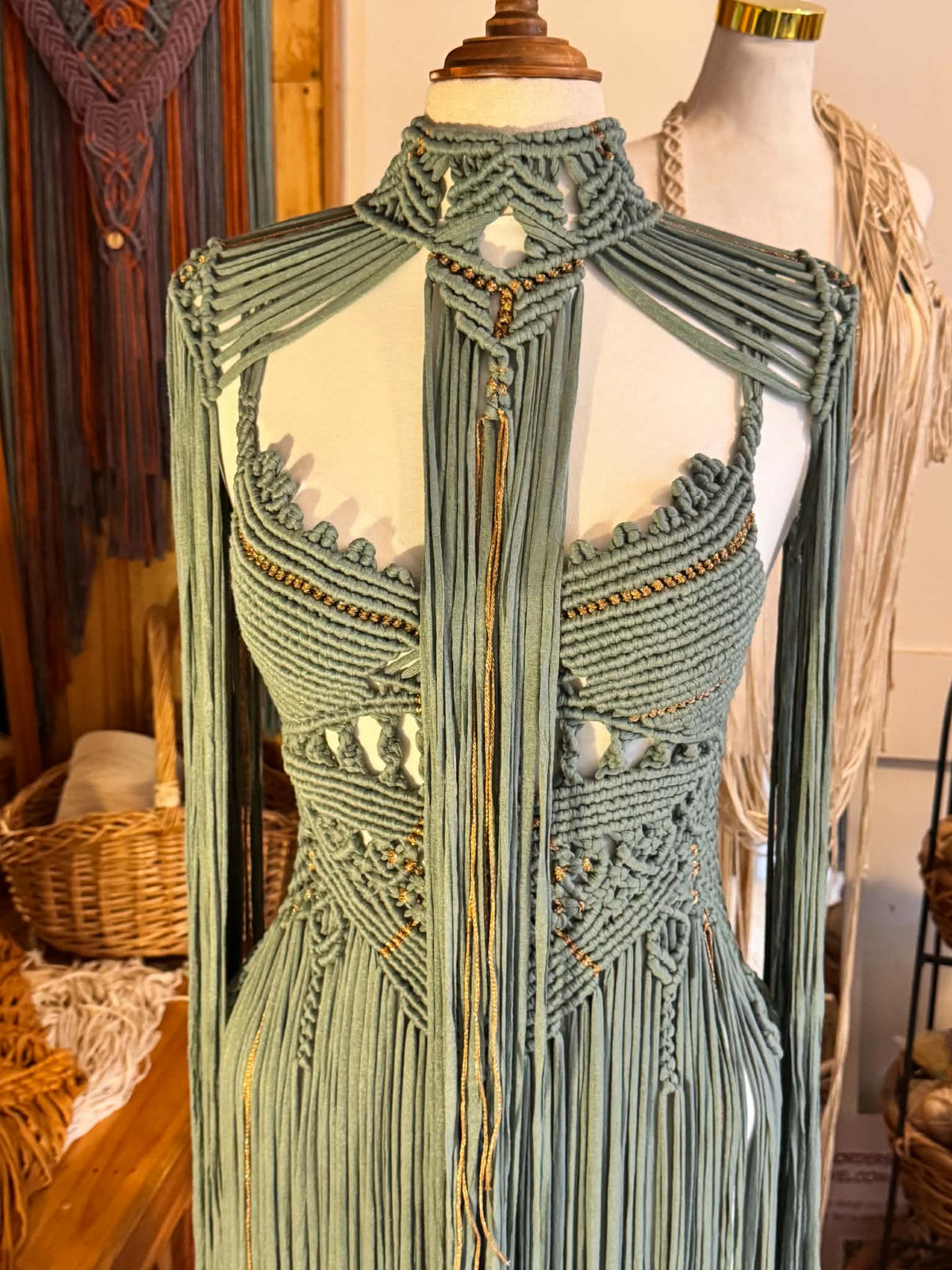 Handmade Macrame Shoulder Piece