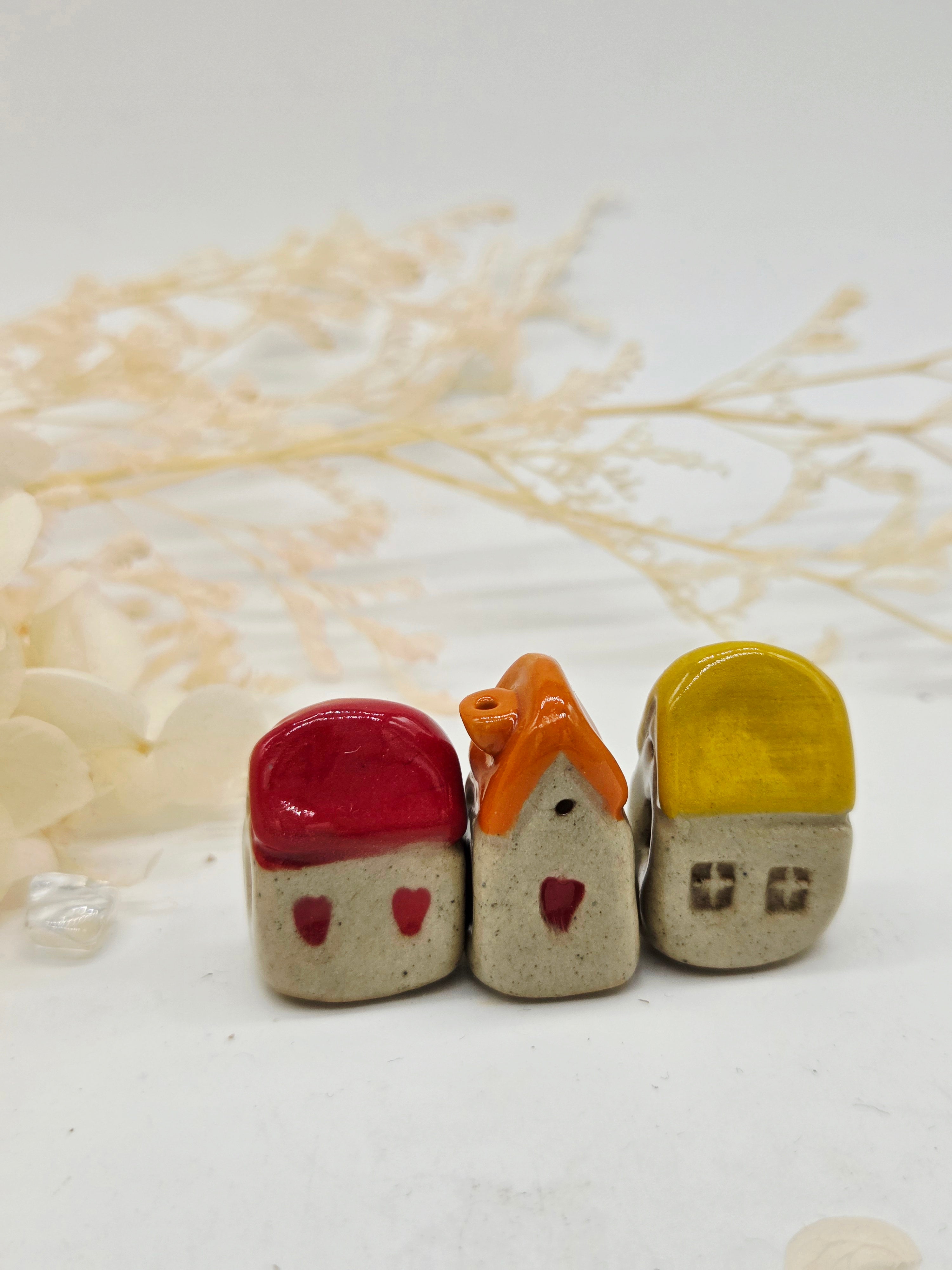 Tiny Ceramic Village - Hazy Creek