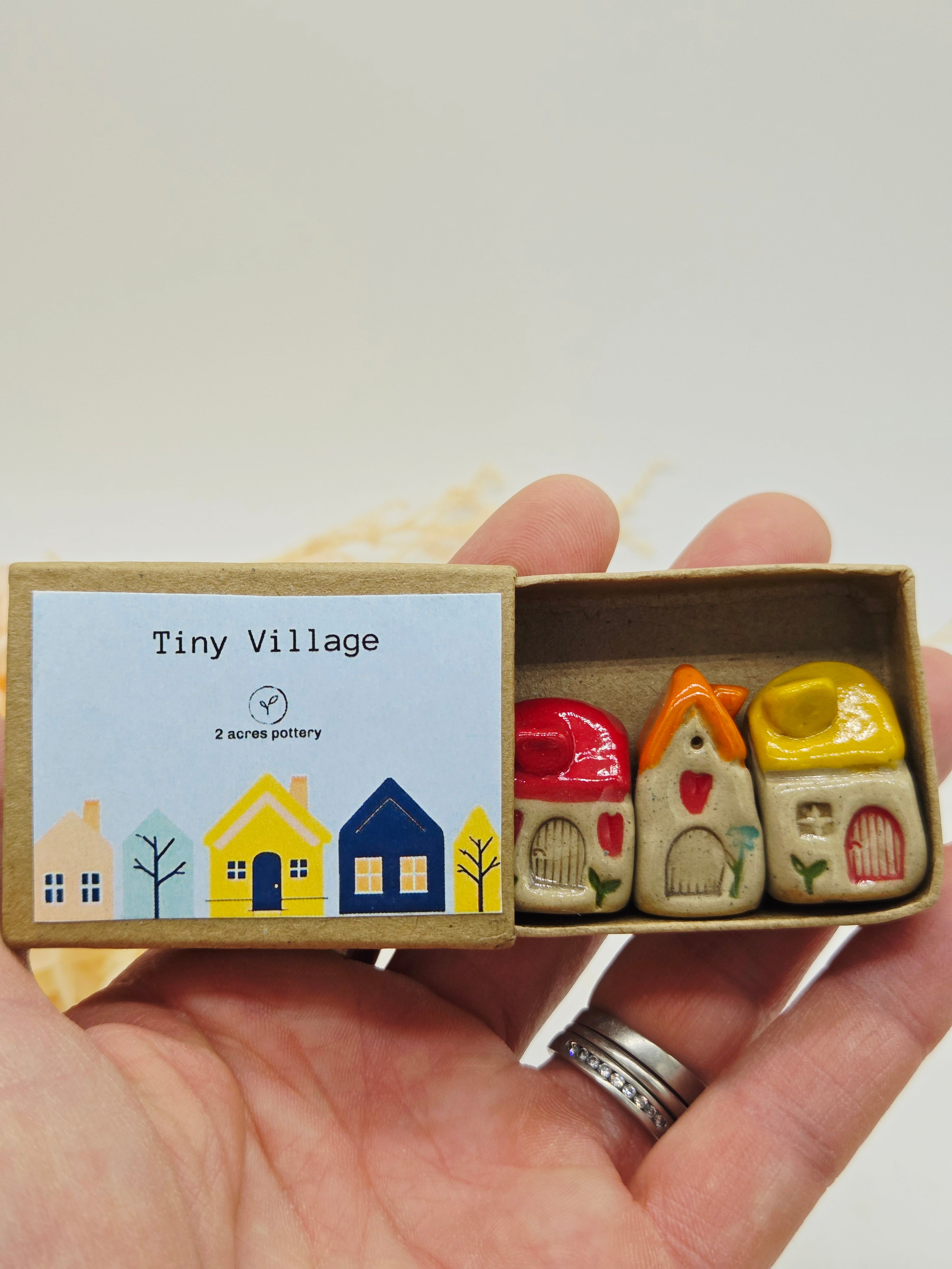 Tiny Ceramic Village - Hazy Creek