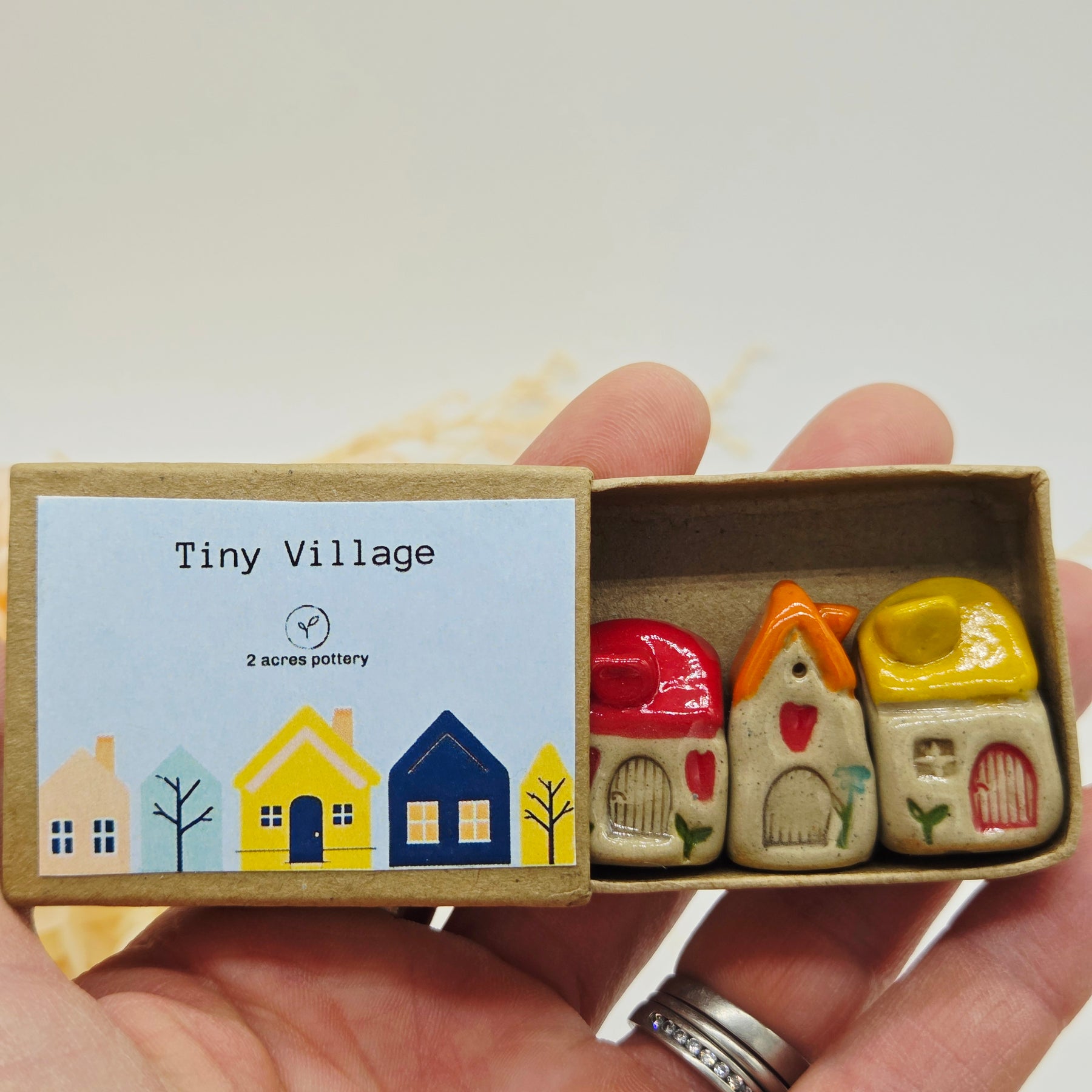 Tiny Ceramic Village - Hazy Creek