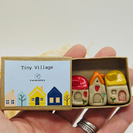 Tiny Ceramic Village - Hazy Creek