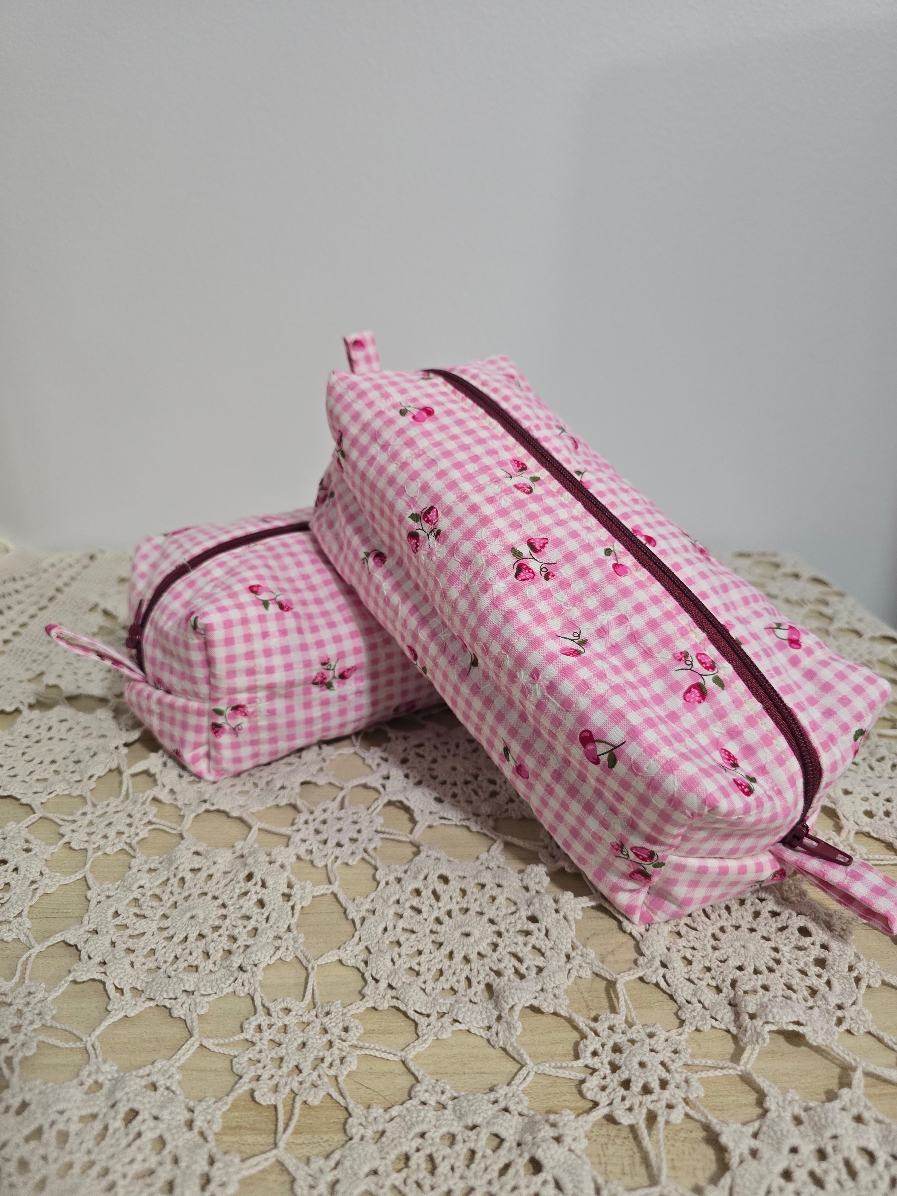 Handmade Floral Pencil Case