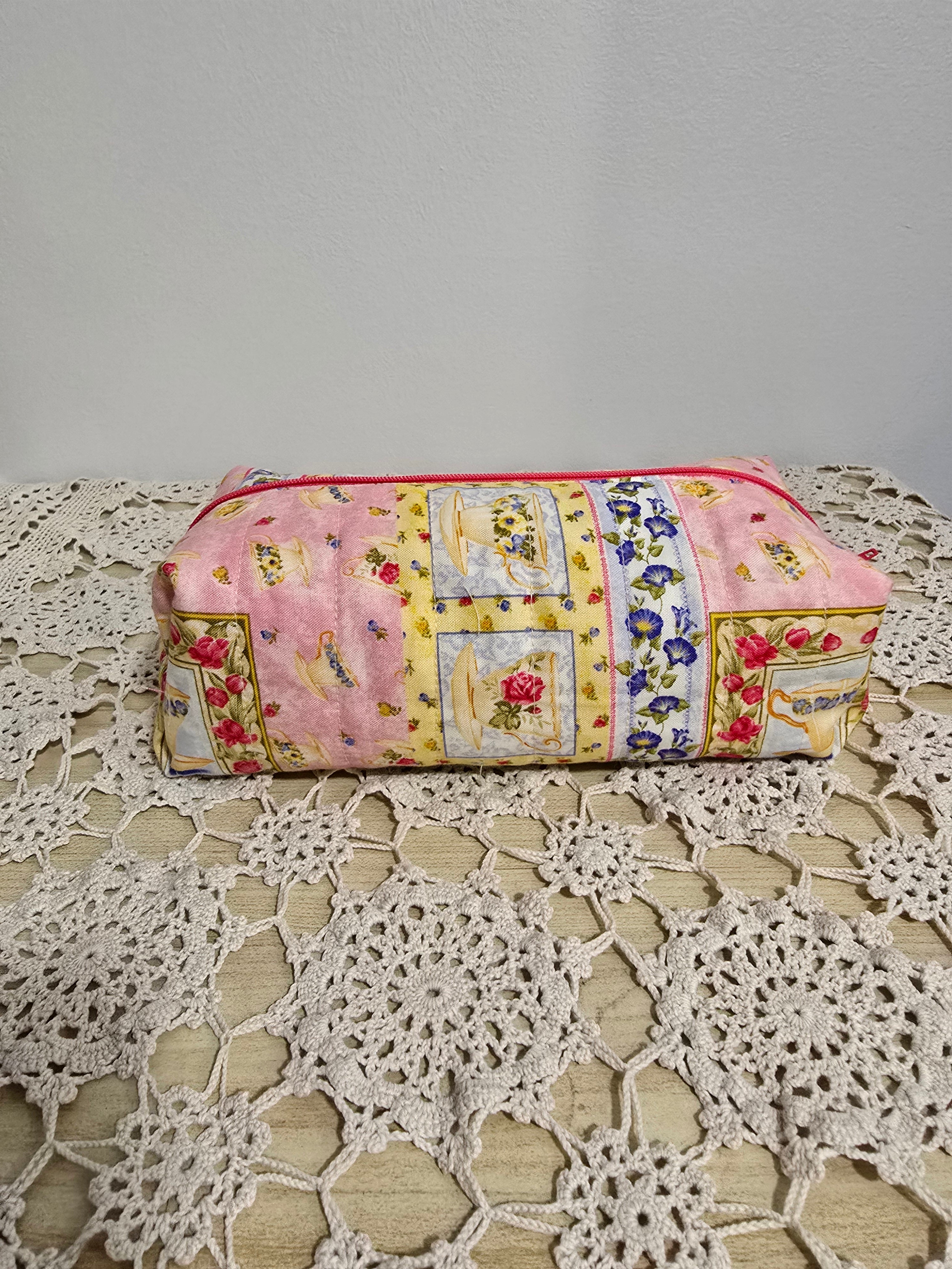 Handmade Floral Pencil Case