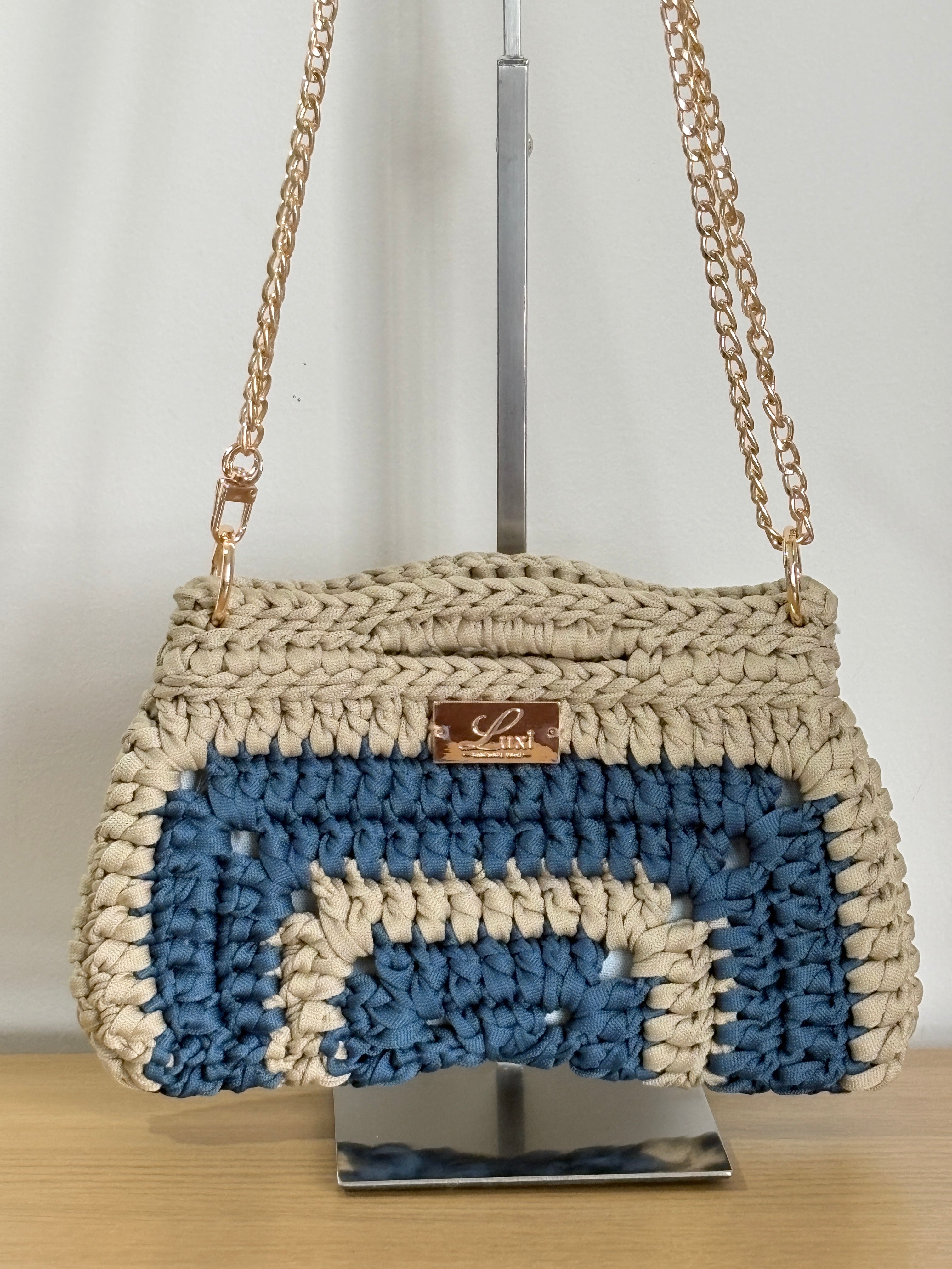 Verona Clutch with Chain Straps