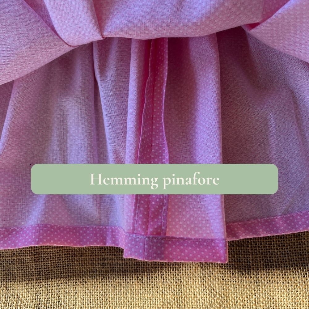 Handmade Pinafore Dress | Butterflies and Spots | Size 0