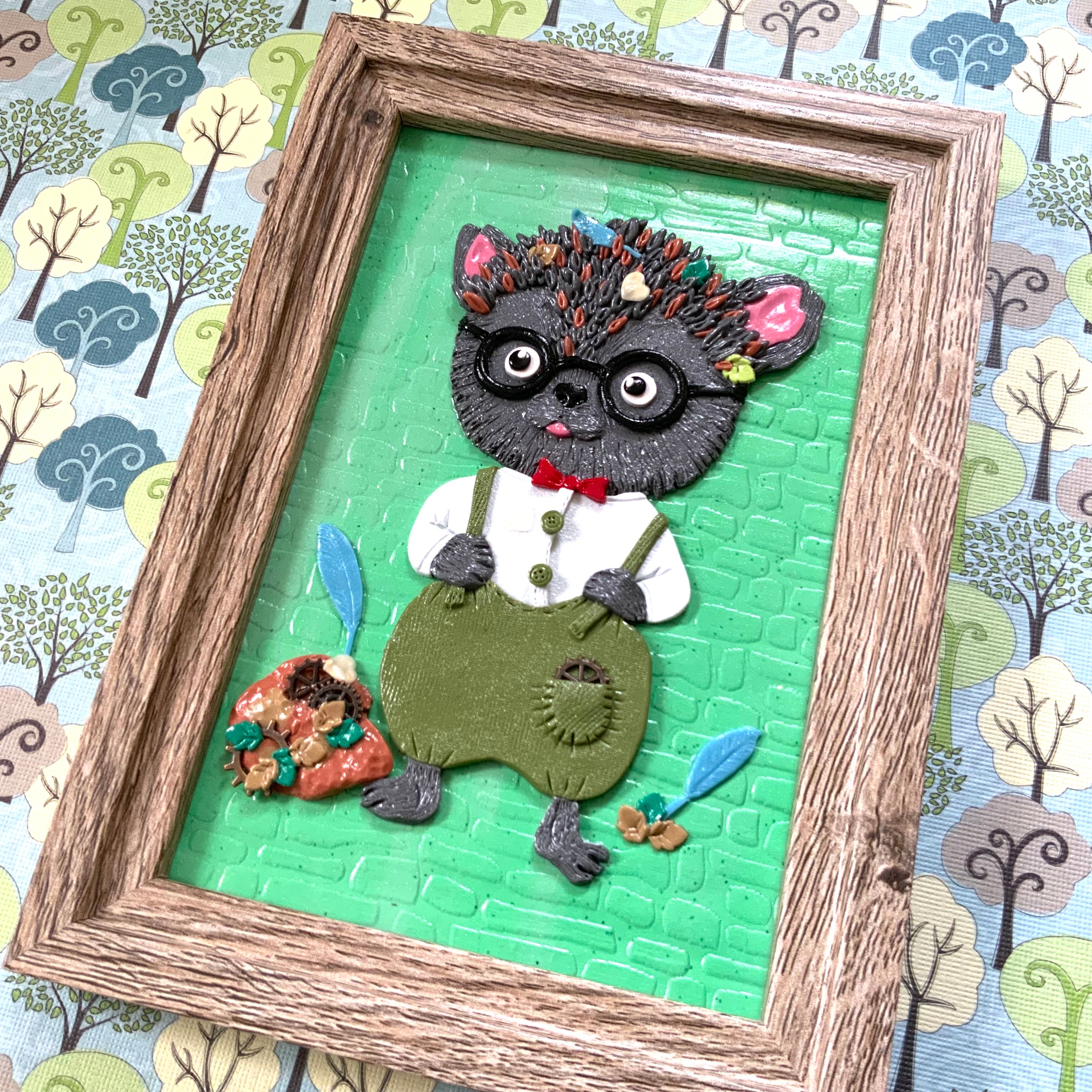 Little Worlds by Fat Cat Originals: BRAMBLEWICK Mini Artwork