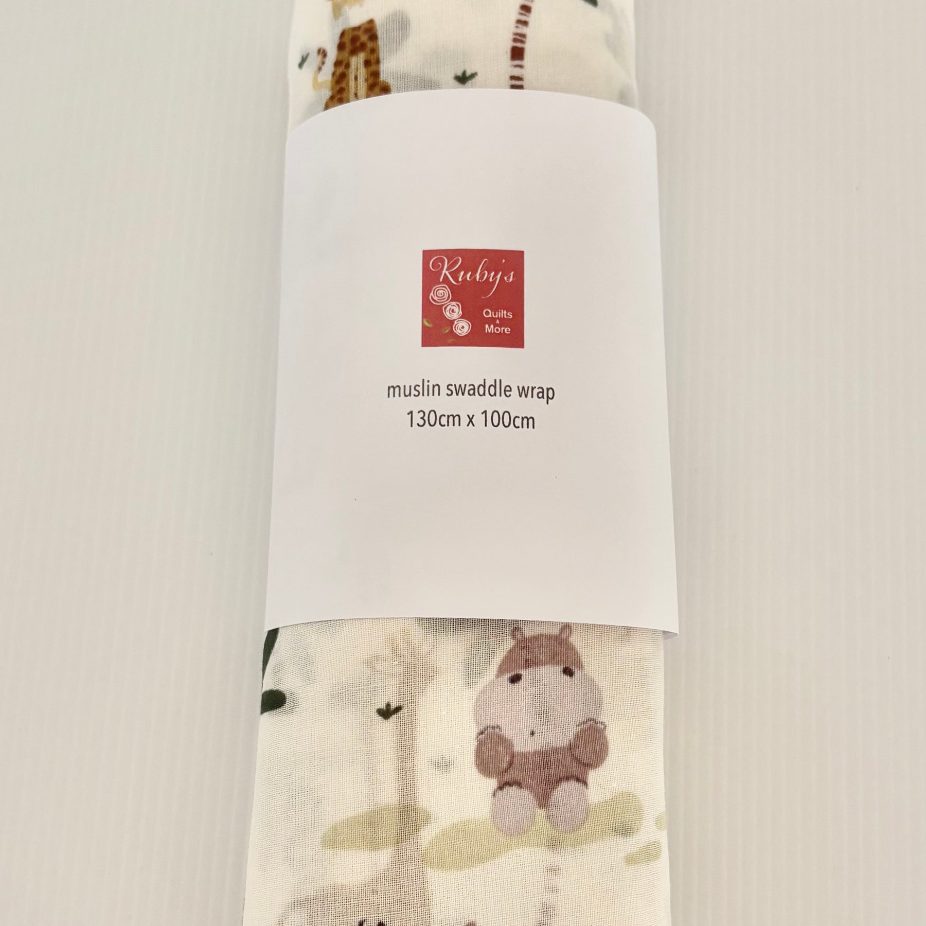 Jungle Friends Muslin Wrap