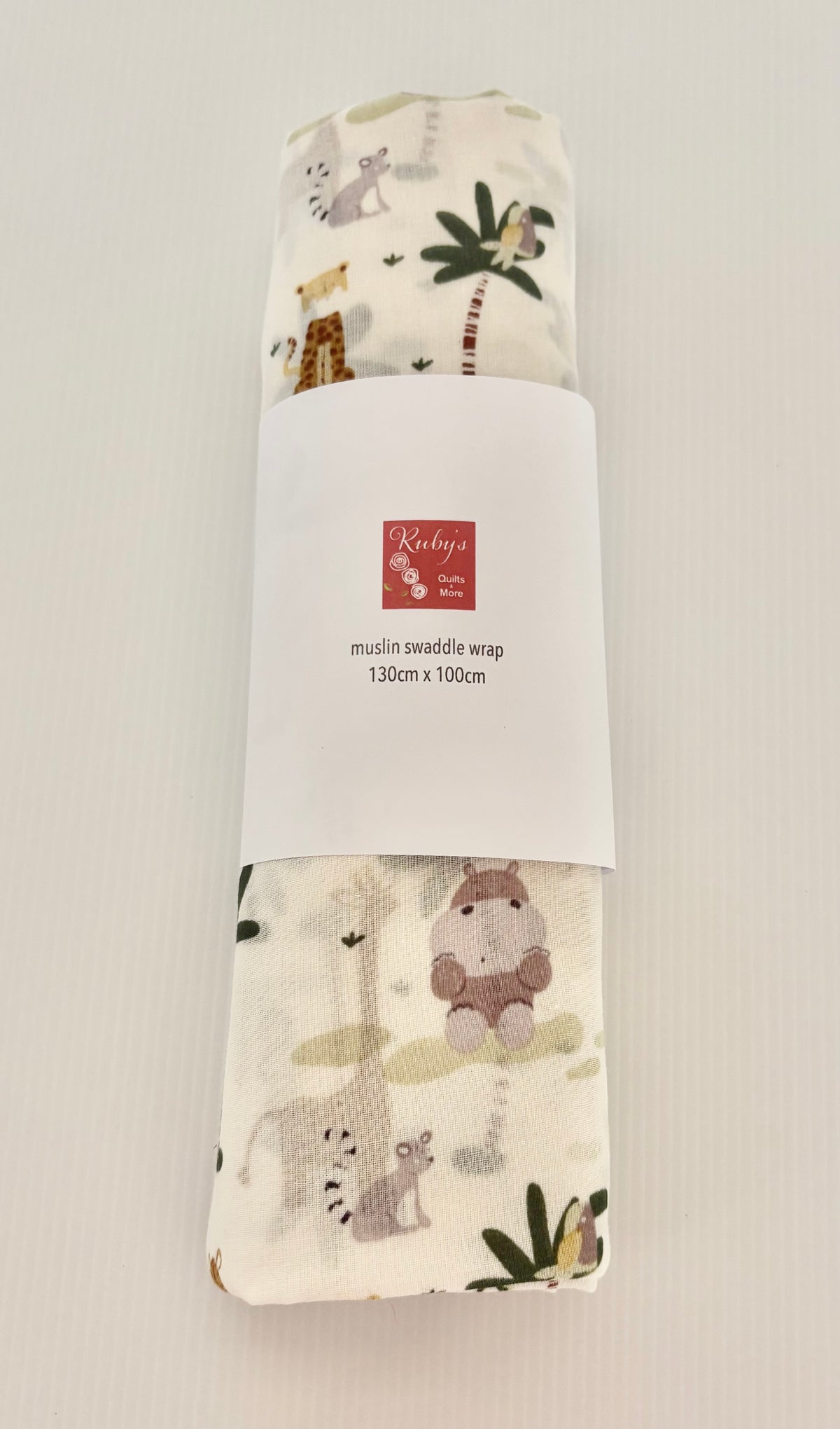 Jungle Friends Muslin Wrap
