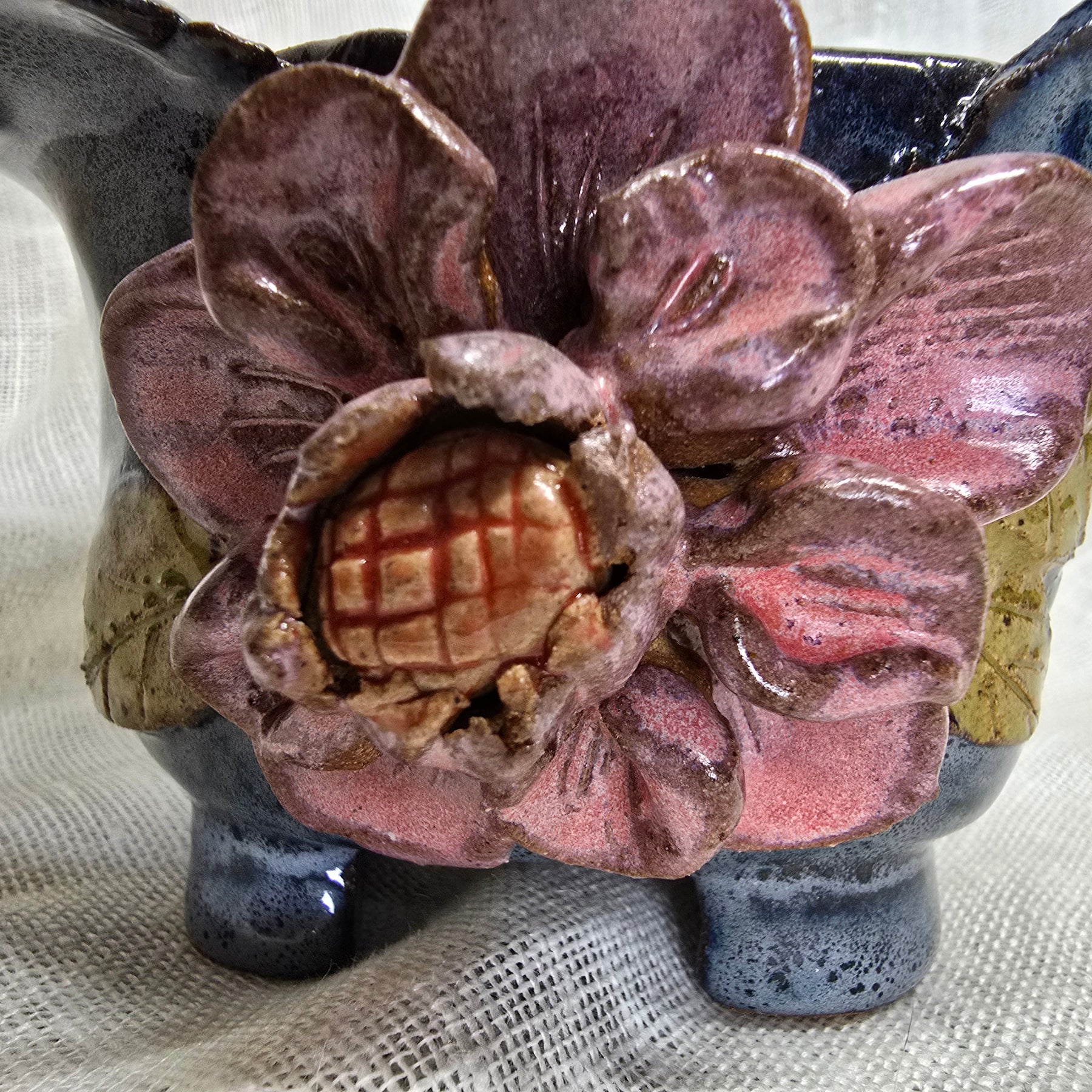 Small flowered bowl