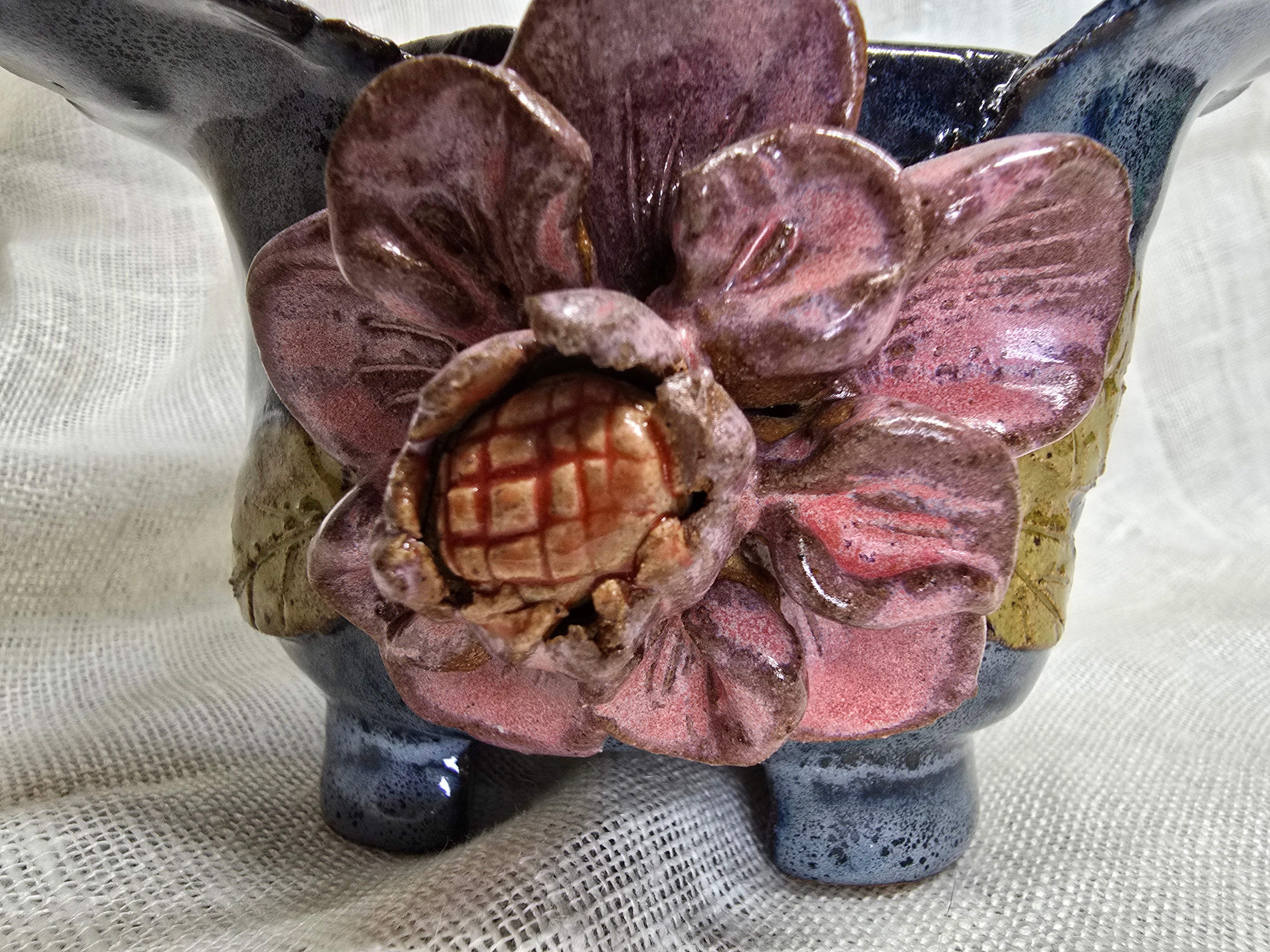 Small flowered bowl