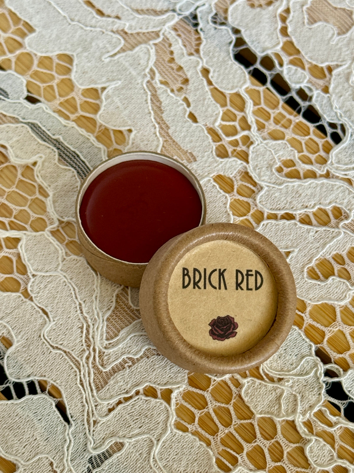 Vegan Lipstick in Slide Tin - Optional Matching Lip Gloss - Minimal Ingredients - 15g
