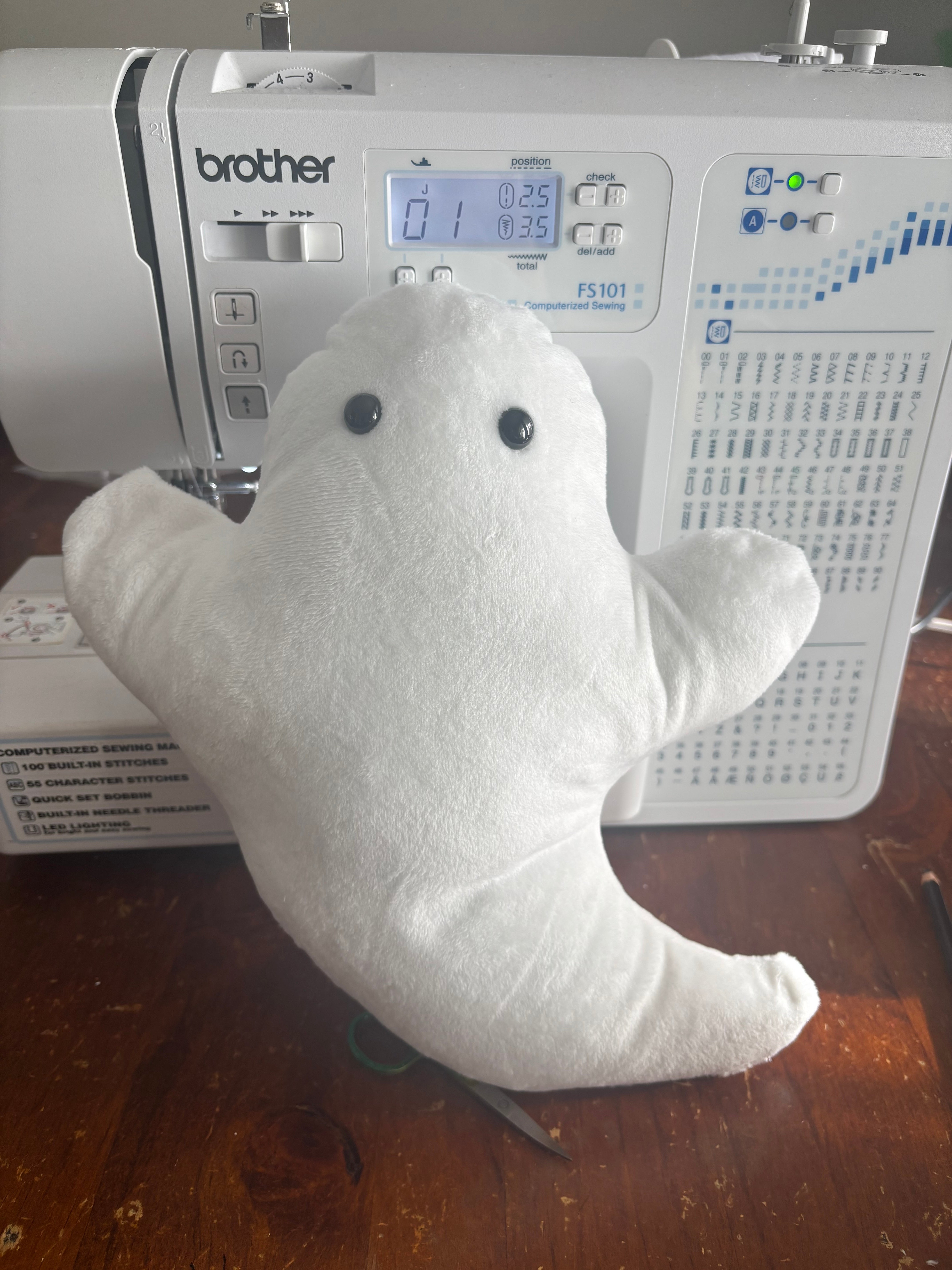 Handmade Ghost Plushies