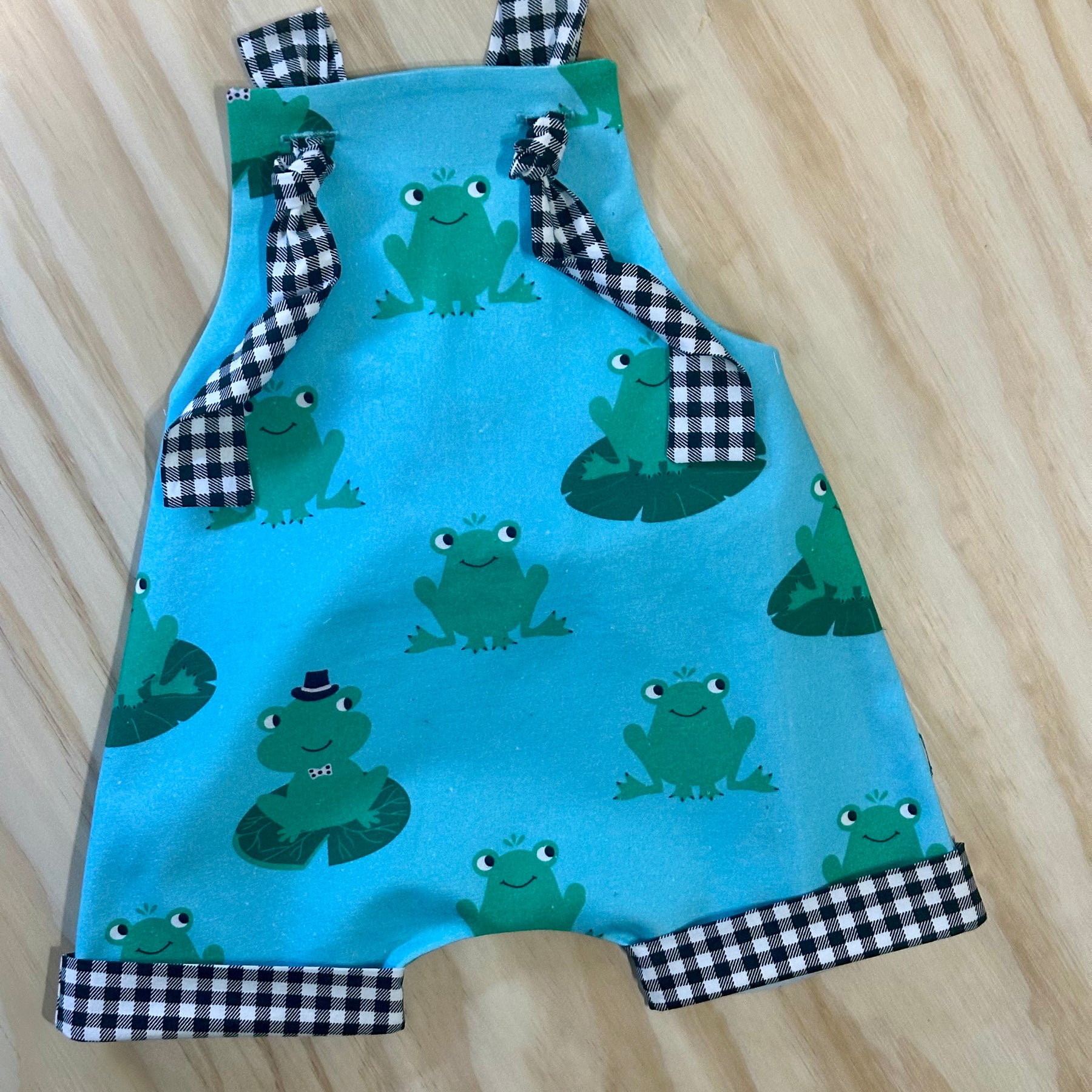 Frogs Handmade Overalls | Adventure Collection