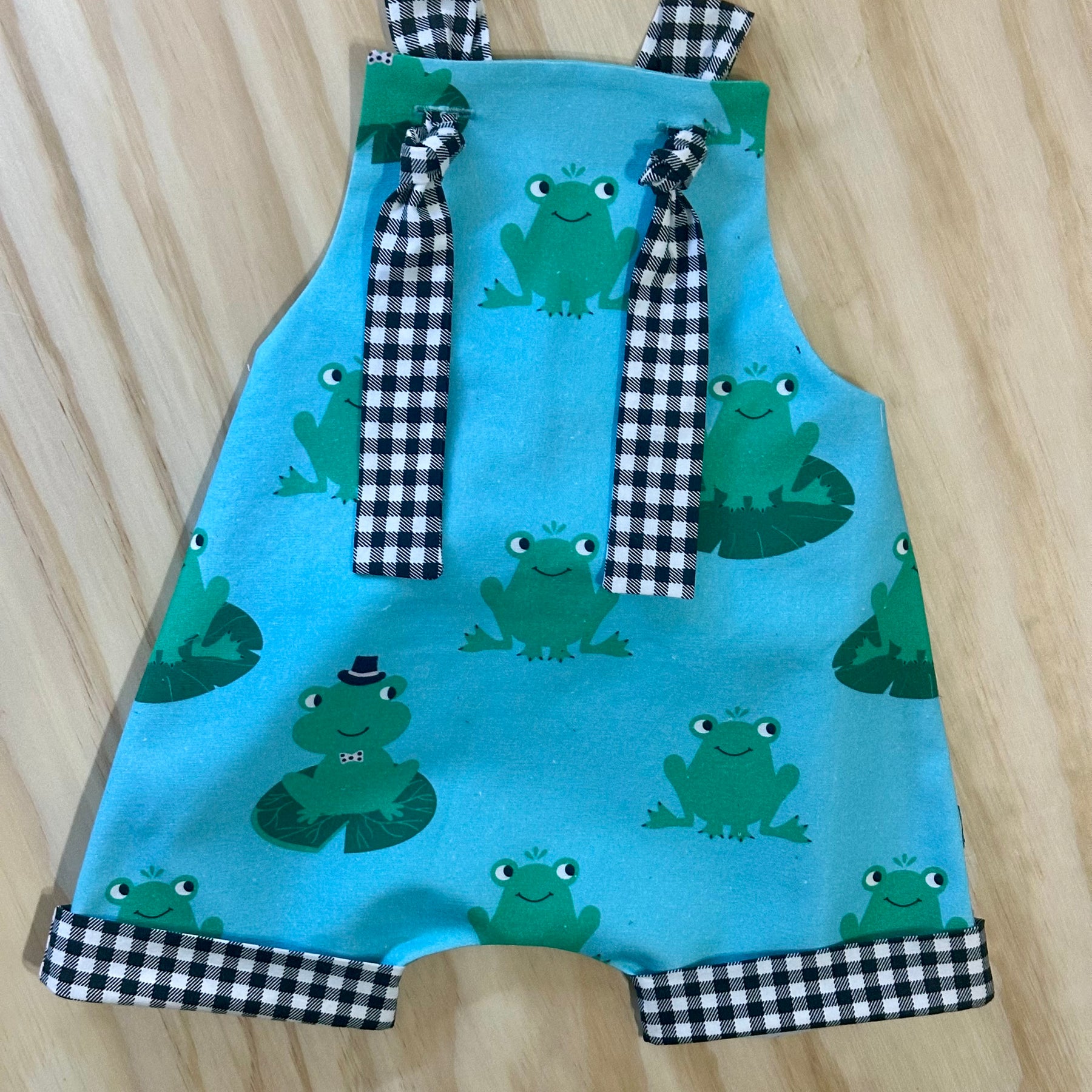 Frogs Handmade Overalls | Adventure Collection